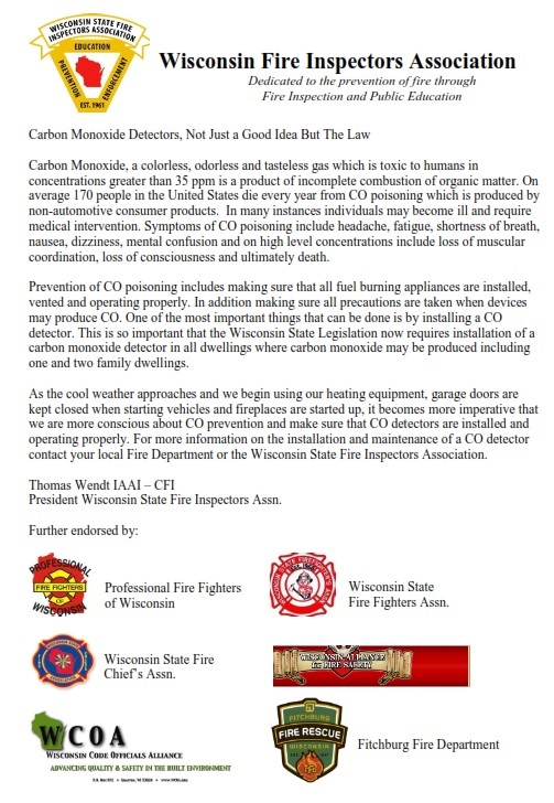 Carbon Monoxide Detectors, Not Just a Good Idea But The Law